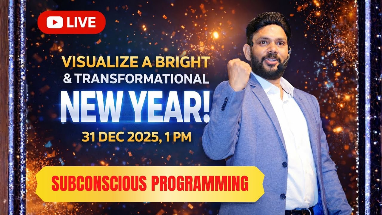 Visualize a Bright & Transformational New Year | LIVE NLP Visualization For Subconscious Programming