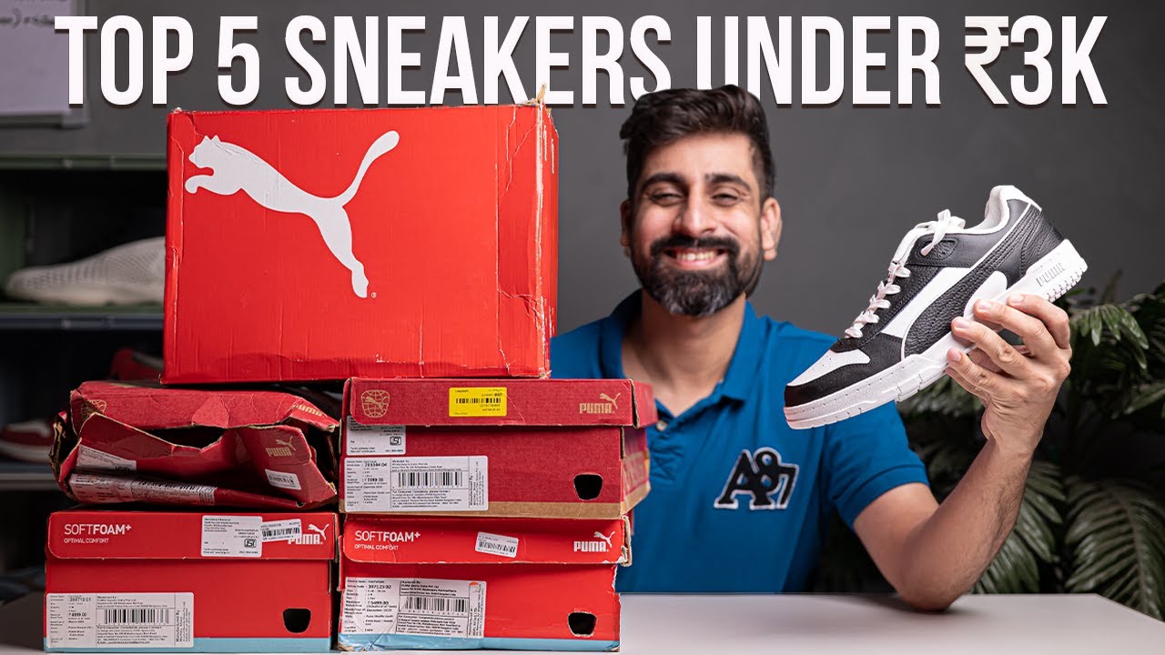 TOP 5 PUMA SNEAKERS UNDER ₹3000 | INDIA