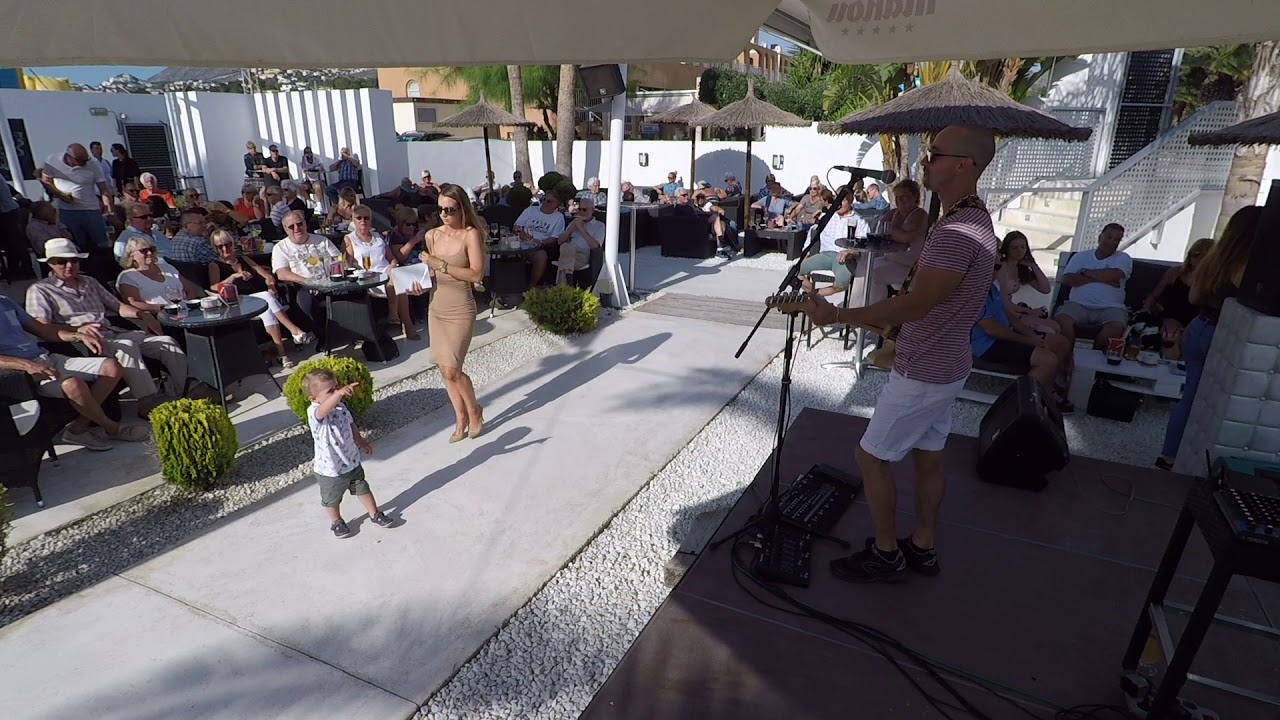 Rafa Raposo, Purple Rain at Saxo, Moraira June 2018