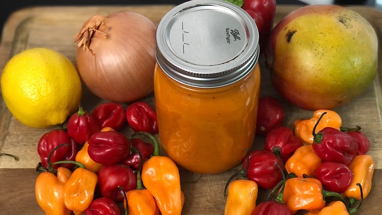 How to make the best homemade mango and habanero hot sauce
