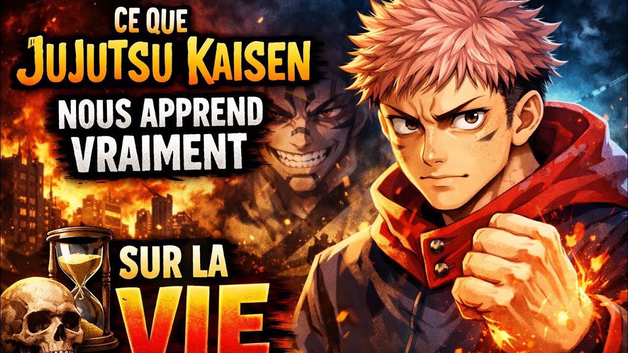Yuji Itadori : La leçon de vie cachée dans Jujutsu Kaisen