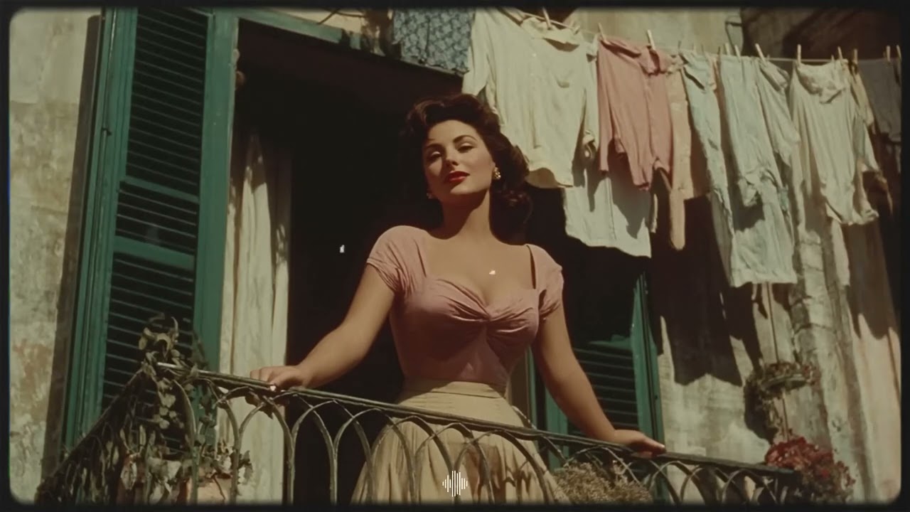 Rome Night Serenades ✨   Vintage Italian Love Songs Playlist