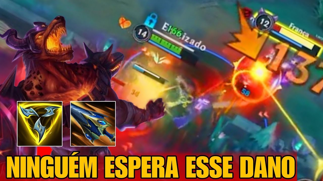 CARREGANDO SOZINHO DE NASUS 1V9 | WILD RIFT