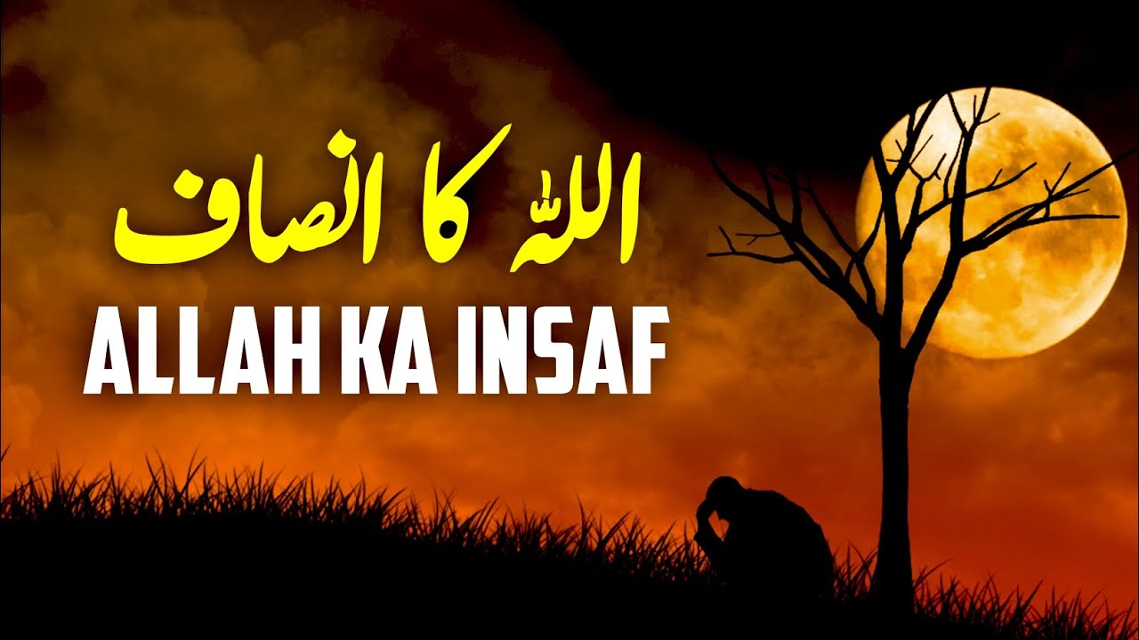ALLAH Ka Insaf | Beautiful Spiritual Quotes | Listen the Islam Q.K