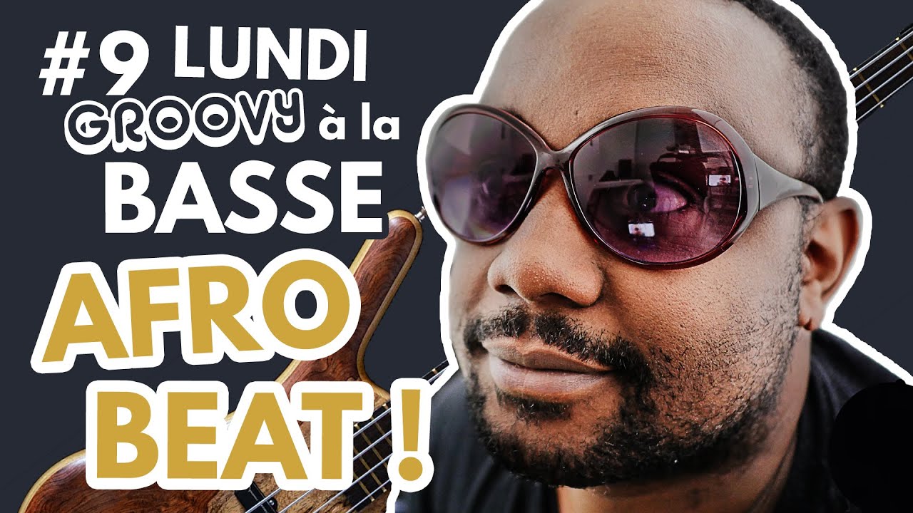 Afro Beat - Grooves improvisation basse jam BassistePro.com ✅Lundi Groovy &agrave; la basse #9 🎸