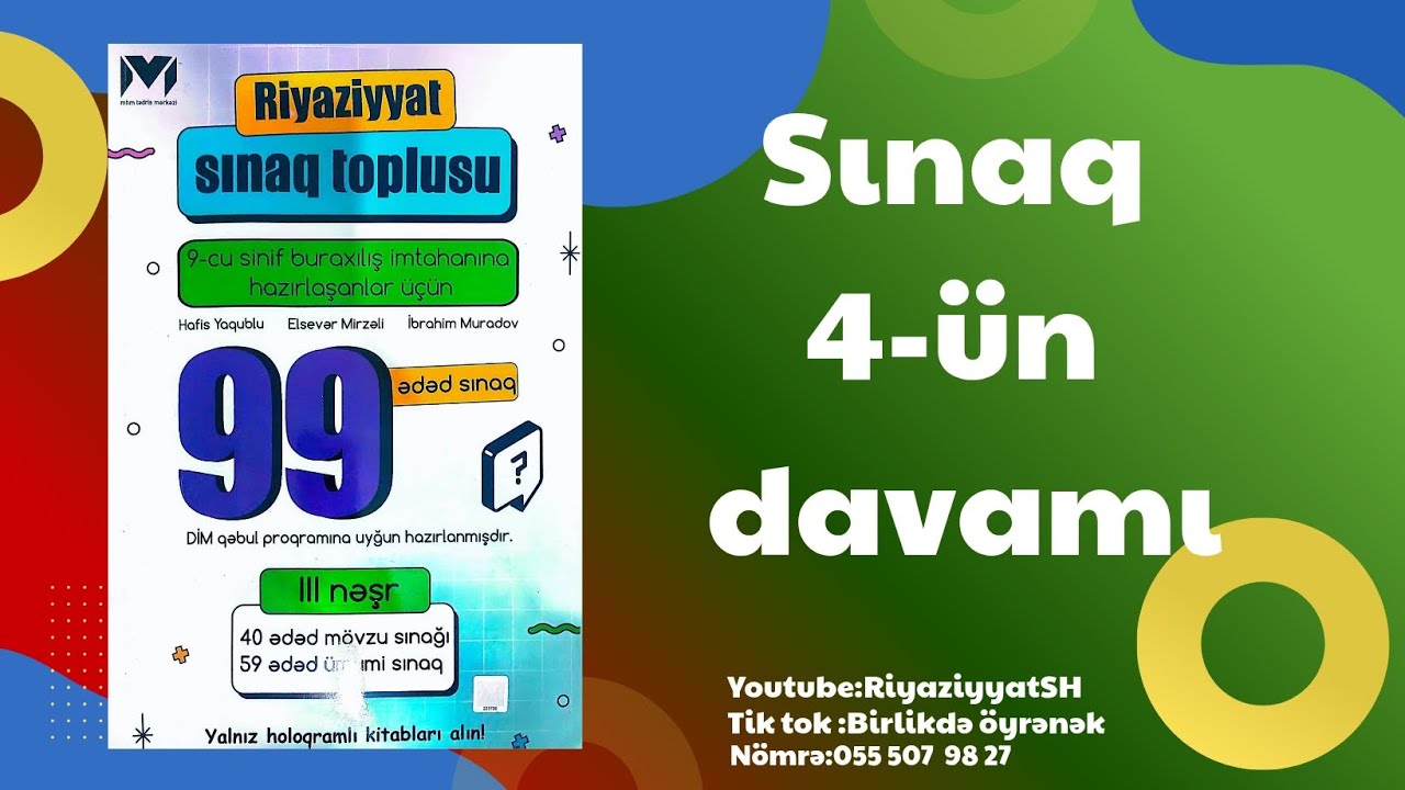 MHM sınaq 4-ün davamı.🫠