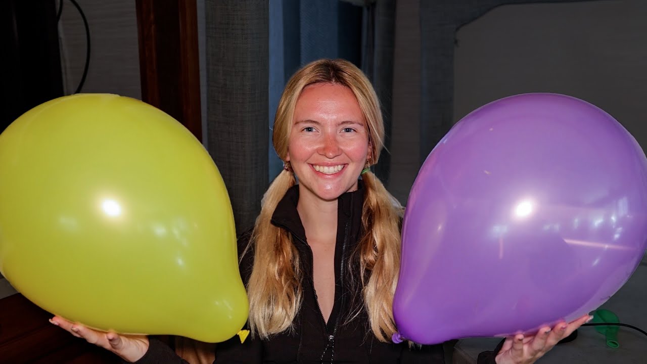 ASMR Large Balloon Tingles | Soft Talking, Tapping & Scratching for Sleep