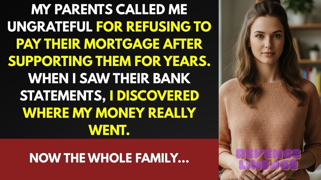 Mom Called Me Selfish For Not Paying Her Bills, But When The Bank Statement Arrived...