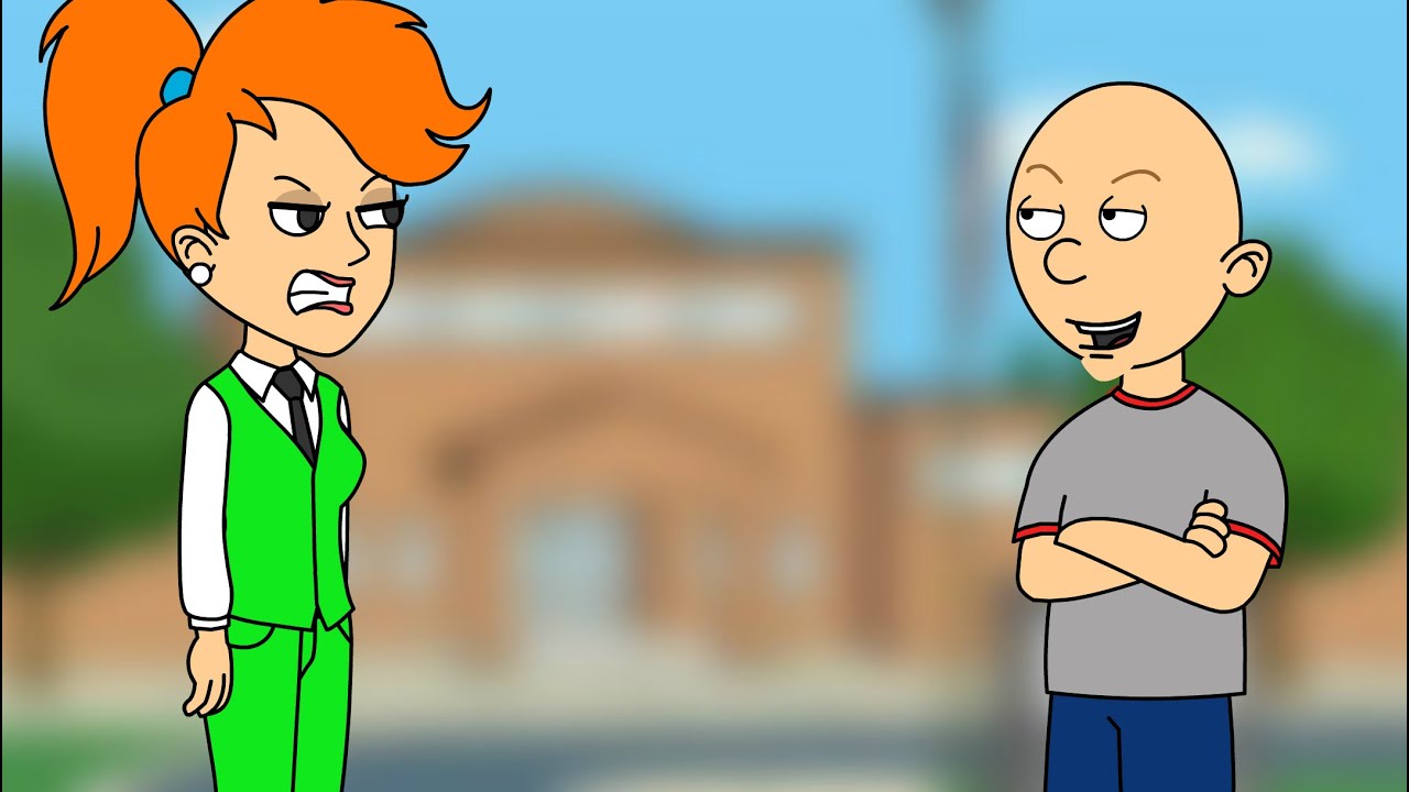 Classic Caillou Gets Grounded On St. Patrick's Day