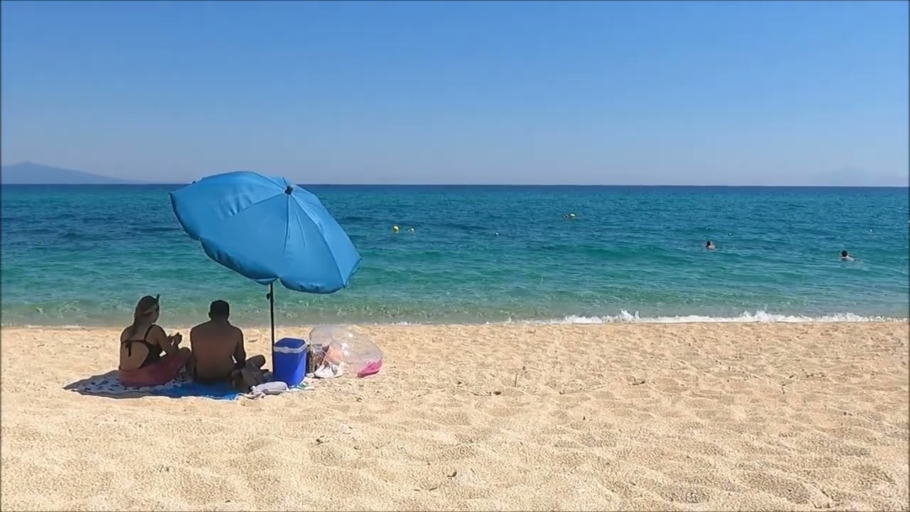Παραλία Σαρακίνα Sarakina Beach Kavala #GreekBeaches