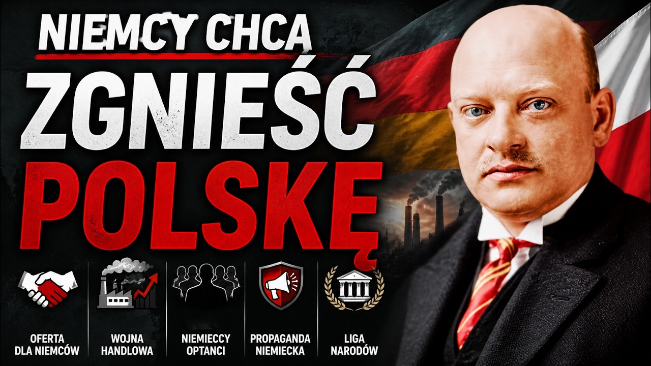153. Niemcy chcą zgnieść Polskę. Wojna handlowa | Marek Kornat i K. Kartasiński