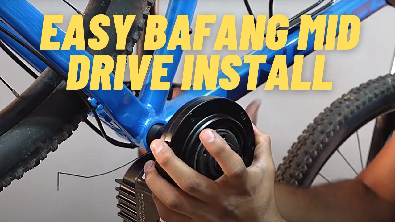 Easy Bafang Mid Drive Kit Installation - BBSHD/BBS02
