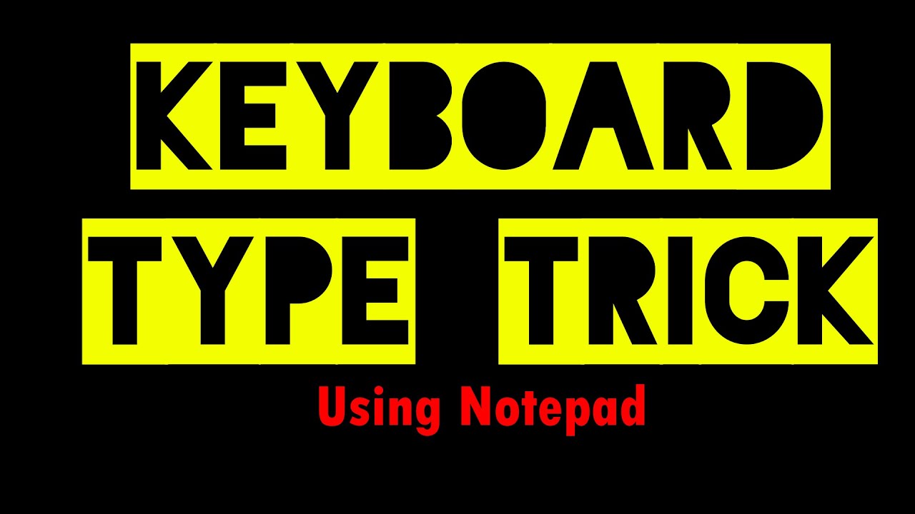 Notepad Hacking Trick||Hack Your Friend's Keyboard || GHOST KEYBOARD TYPING || Hacking ||TECH SHORTS