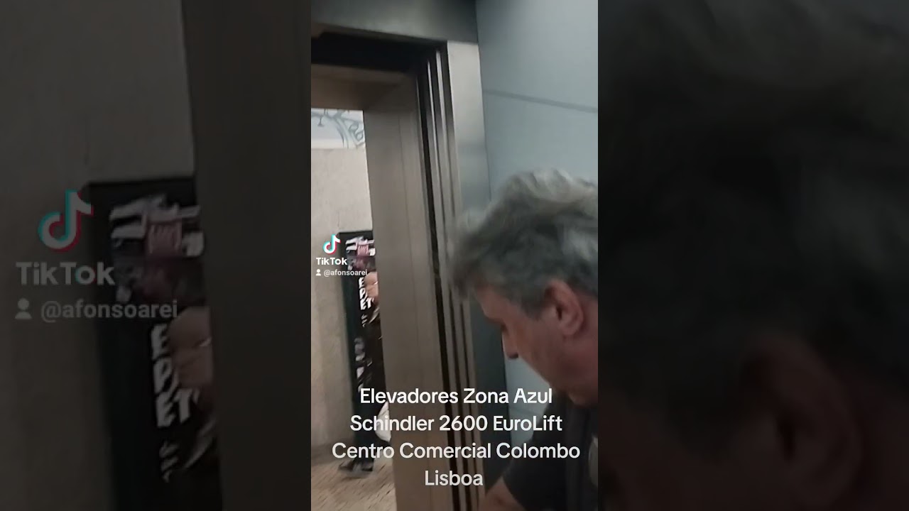 Elevadores Zona Azul Schindler 2600 EuroLift Centro Comercial Colombo Lisboa