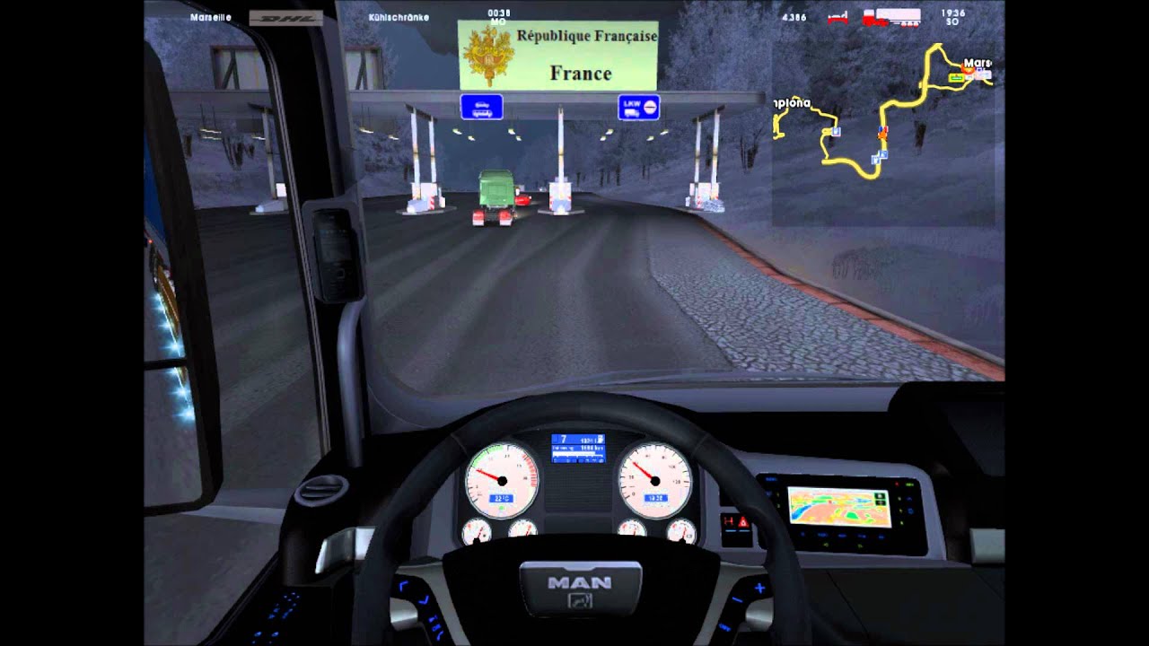 German Truck Simulator Huge Map / Riesige Karte