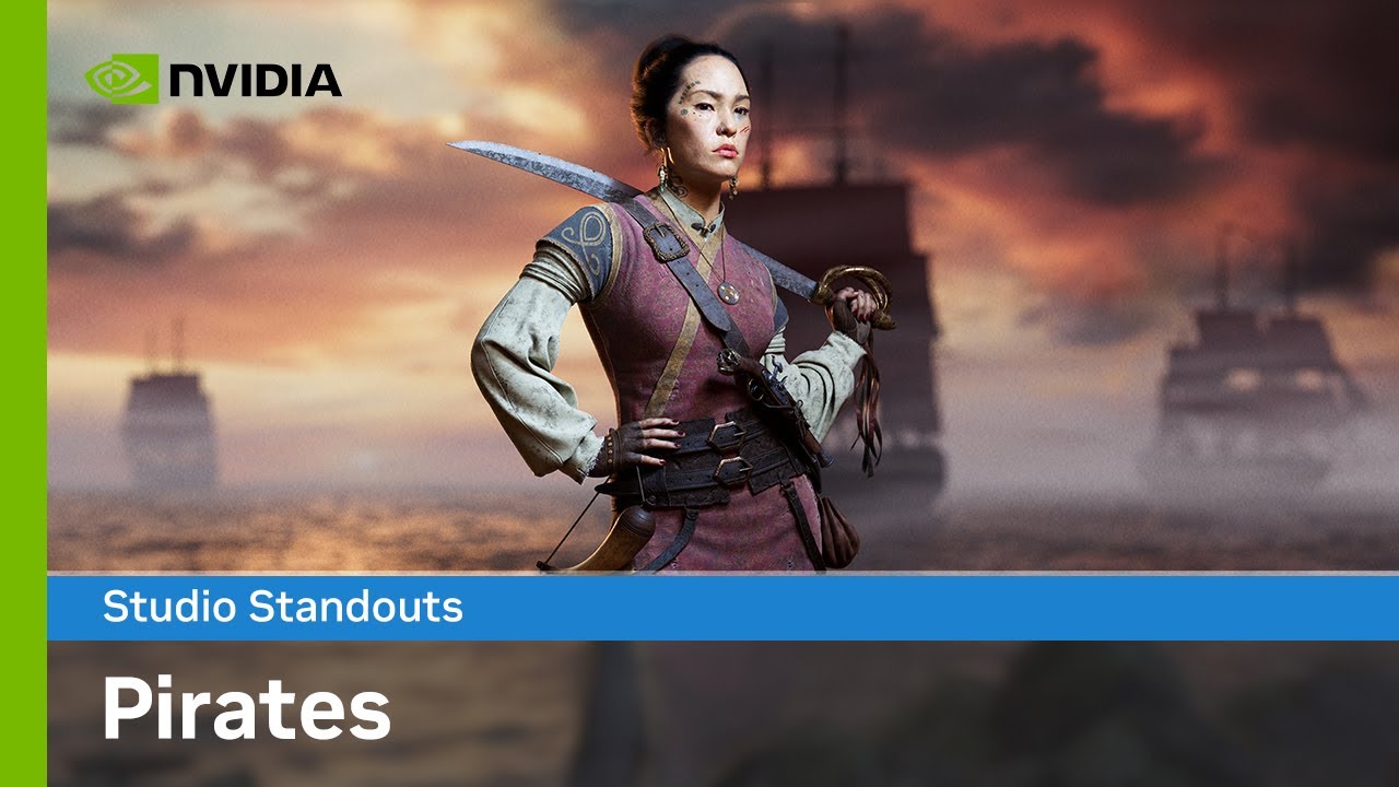 Pirates: An RTX GPU-Powered Community Digital Art Showcase | Studio Standouts