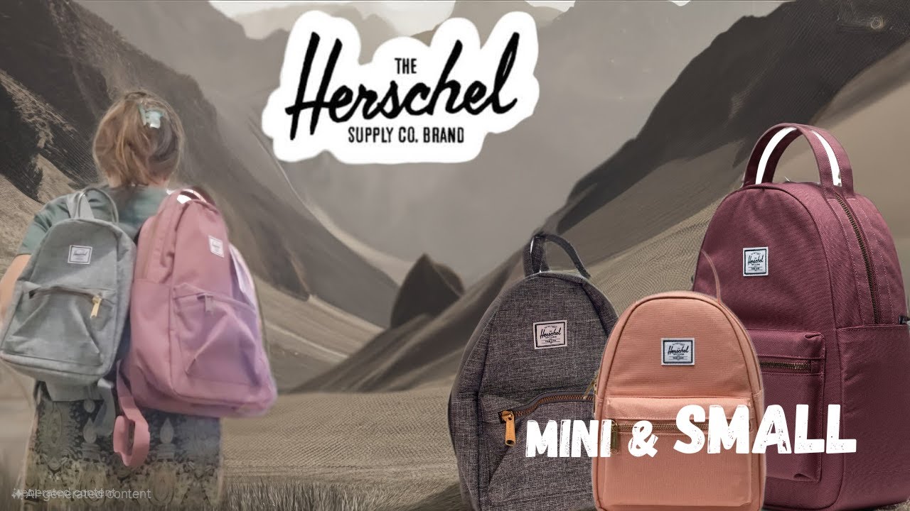 Herschel Nova Mini 9L vs Small 14L Bag Comparison