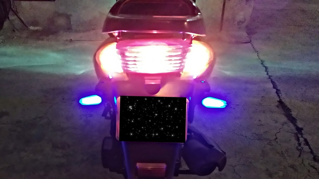 Como instalar o poner luces direccionales a mi Moto
