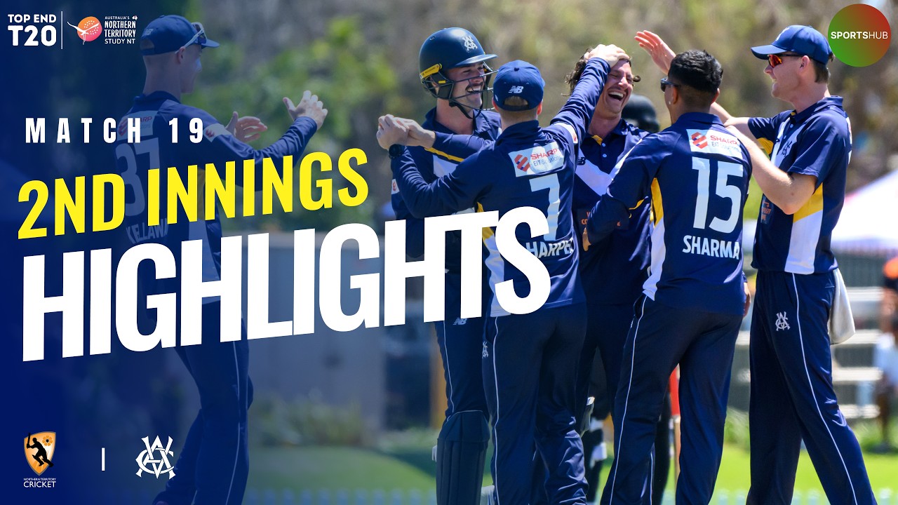 2nd Innings Highlights | NT Strike vs Victoria CA XI | Top End 2026 | Match 19 | DXC | ZP1K