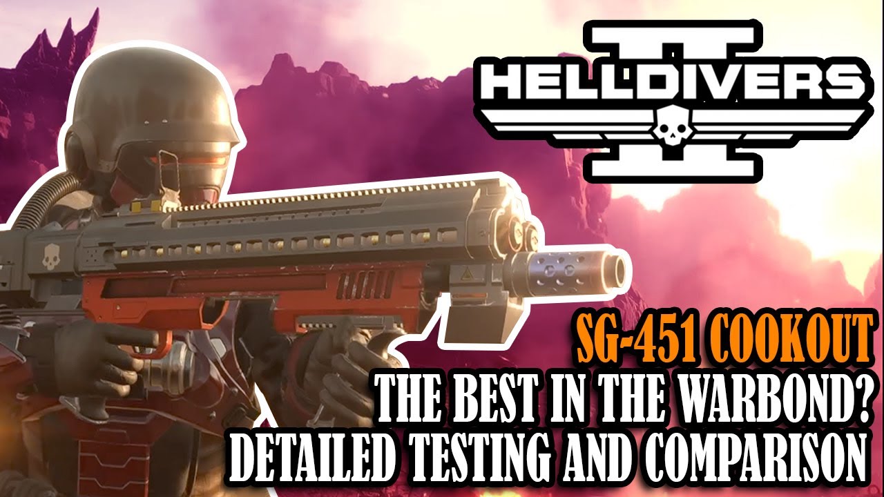 Detailed Testing The SG-451 Cookout Shotgun - Helldivers 2