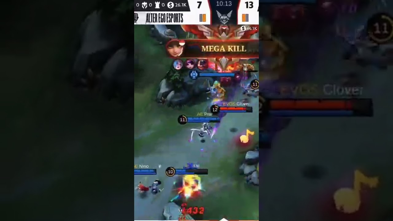 wanwan evos Clover mengamuk di game ke 3 Ae vs evos #evosesports #alterego #wanwan #evosfams
