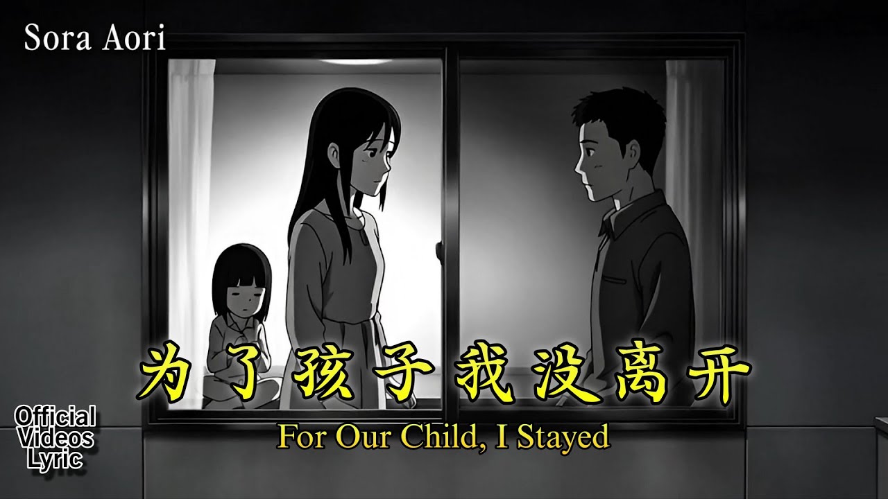 为了孩子选择沉默的爱情故事《为了孩子我没离开》华语催泪情歌 Official Video | Sora Aori