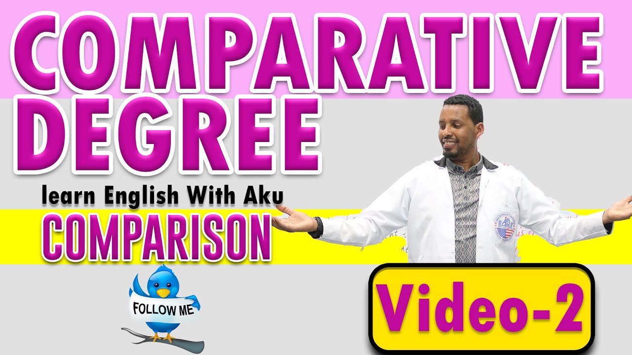 02_Comparison | Comparative Degree | Barnoota Grammari #comparativedegree