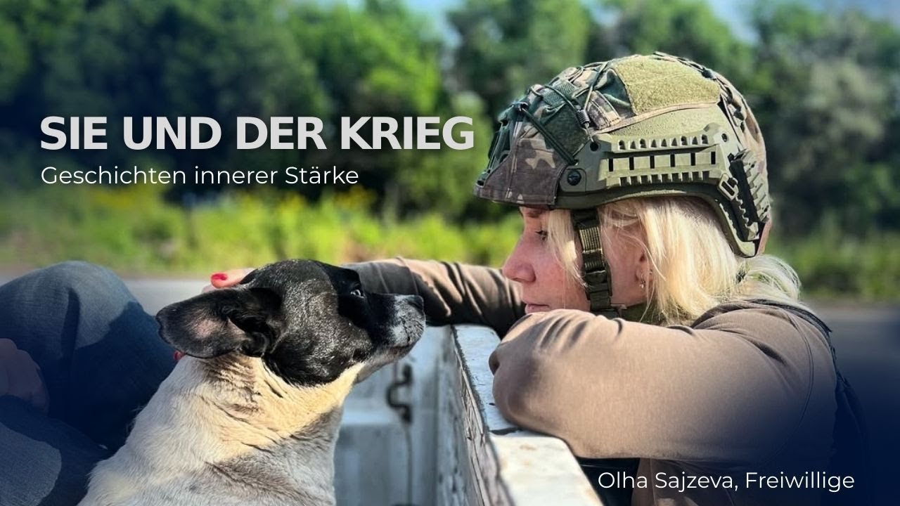 Sie & der Krieg | Olha Sajzeva - Wenn der Sieg kommt, werde ich weinen