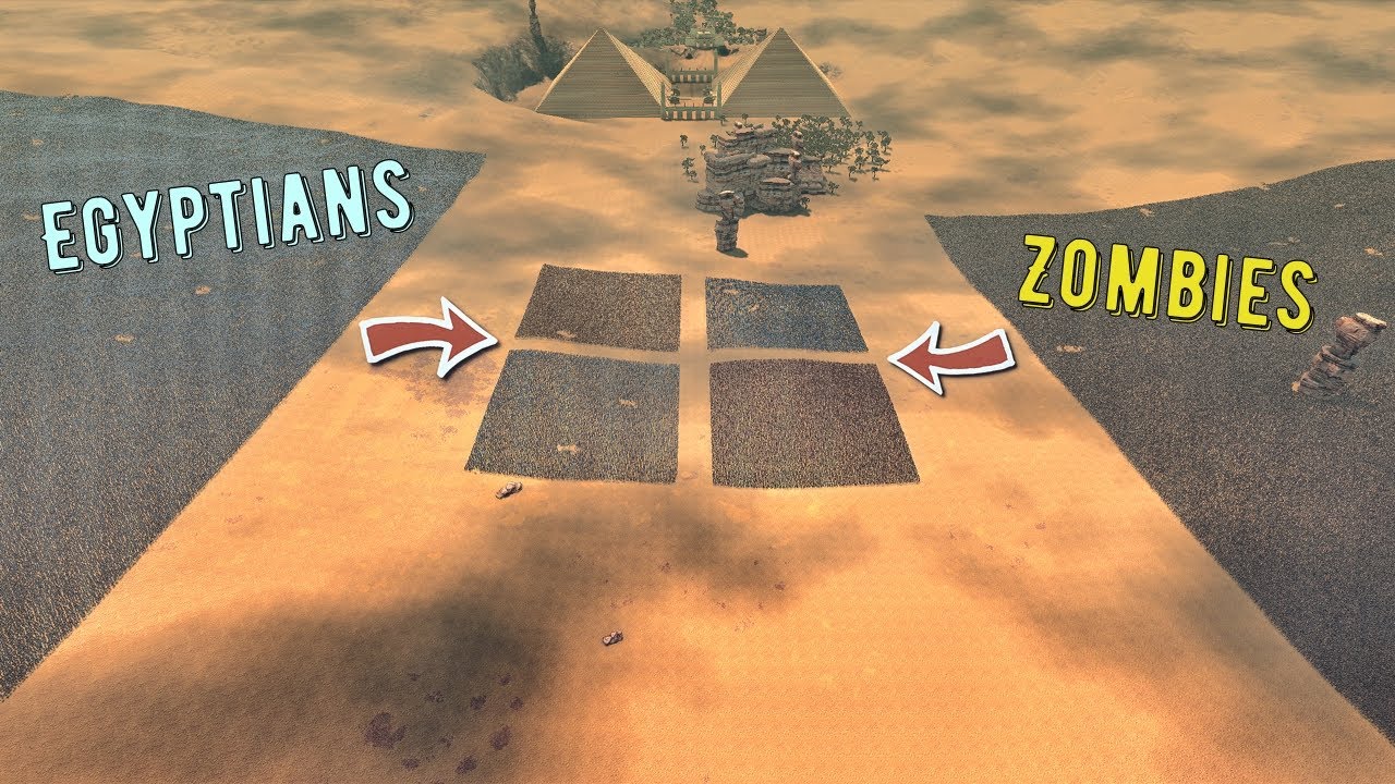 Samurai & Generals vs Egyptians vs Zombies - UEBS 2