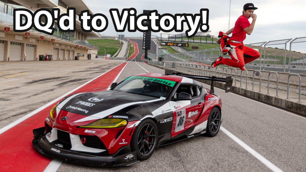 Дисквалифицированы до победы! A90 Supra в гонке на время на Super Lap Battle COTA — Project TA90 #20