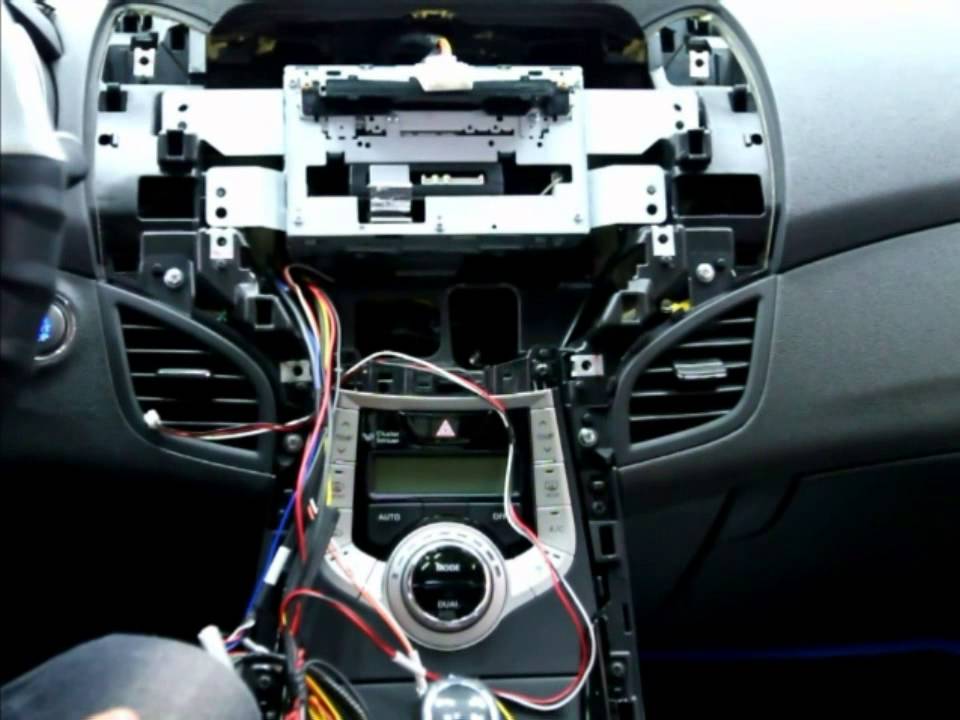 NAVMAX 8inch Installation video for Hyundai New Elantra with Sirius XM Radio