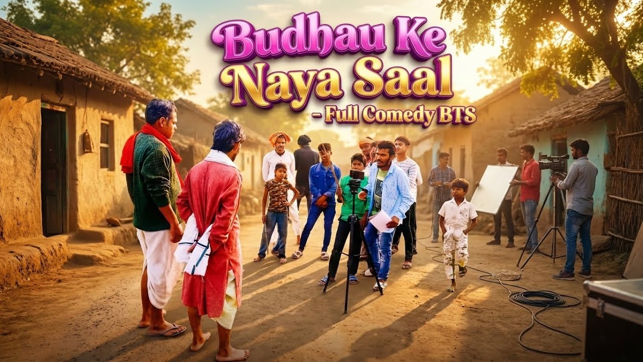 Budhau Ke Naya Saal || Behind The Scenes || #shoot || @Sumitchoudharyvlog01 