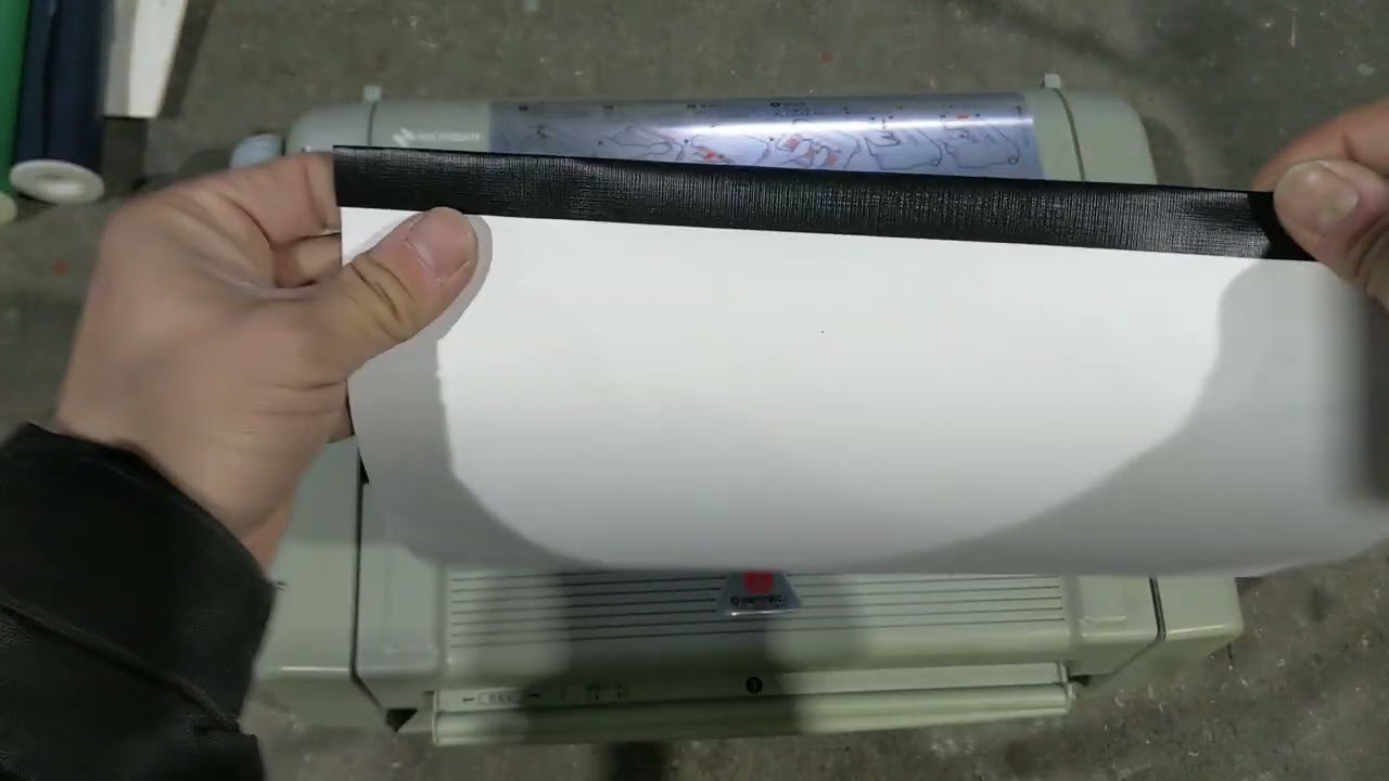 [中古]ニチバン 背貼り製本機セルバインドSB-100 動作確認動画