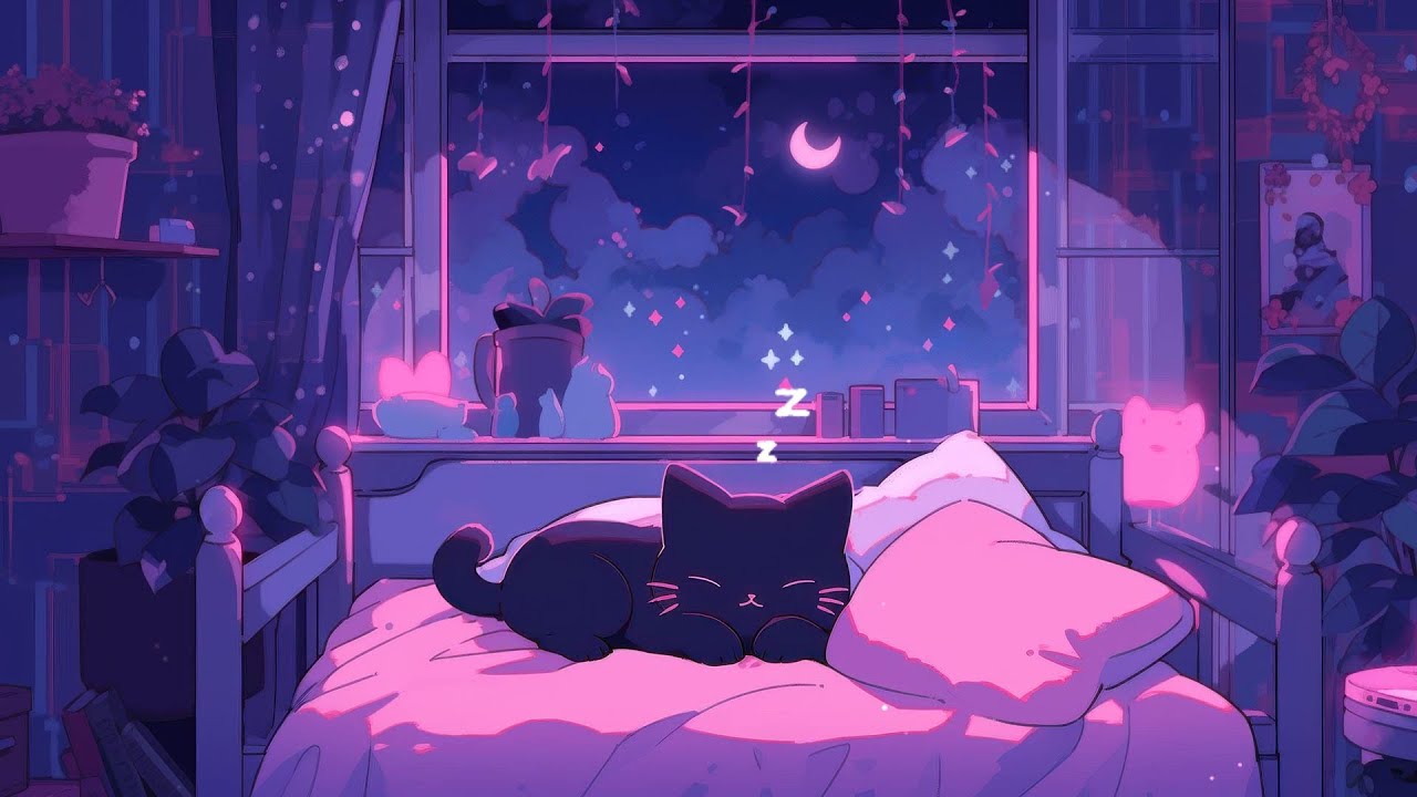 Chill And Sleep 💤 Lofi cat | just want to help you relax [Beats To Sleep / Chill To]