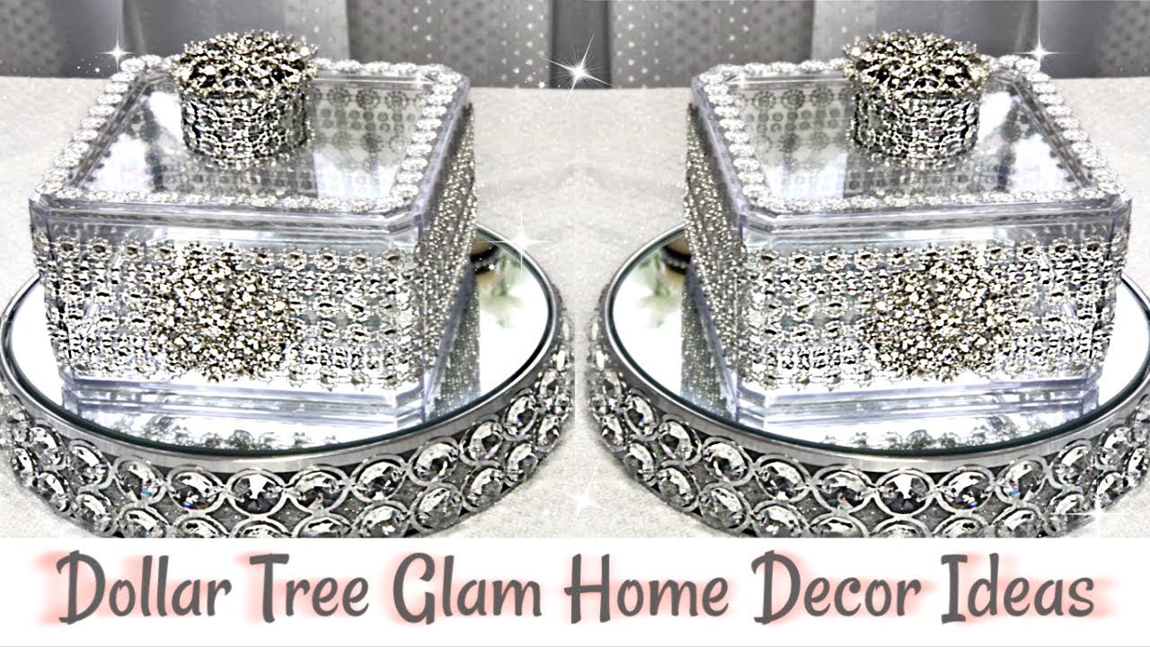 Dollar Tree Glam Home Decor Great Ideas #homedecor #blingismything