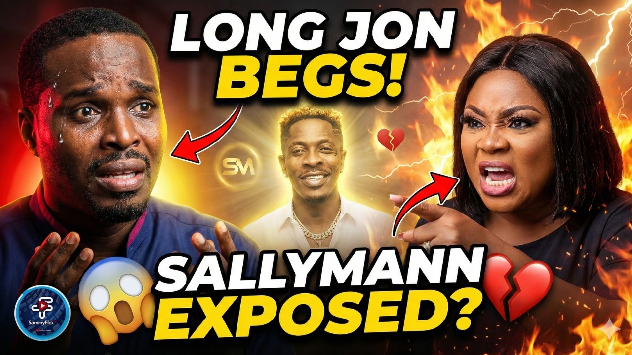 Long Jon Begs Ho Youth for Forgiveness… Then BLASTS Sallymann’s Hidden Feelings for Shatta Wale