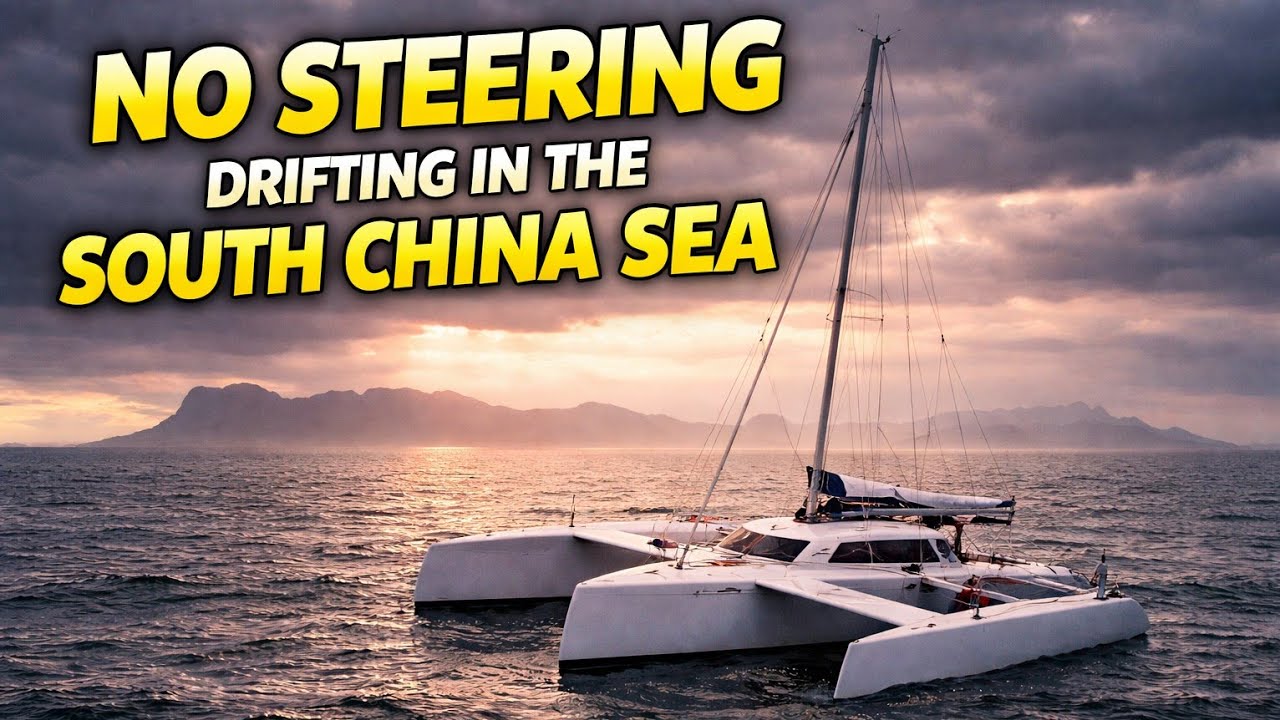 Day 3. South China Sea. Disaster strikes !! Trip aborted!!