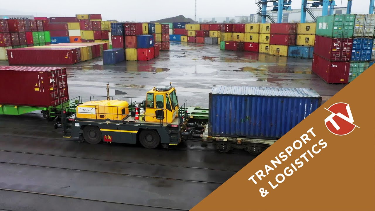 Terminal Container Athus : 75 000 camions en moins par an - Transport & Logistics TV FR 2