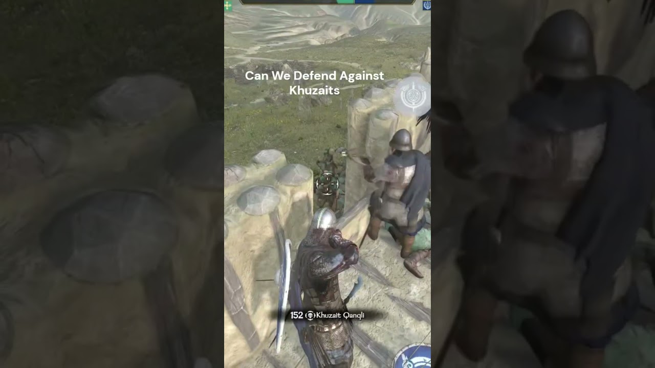 Insane Castle Defence Against Khuzaits 🔥⚔️! #bannerlord #castlesiege #gameplay