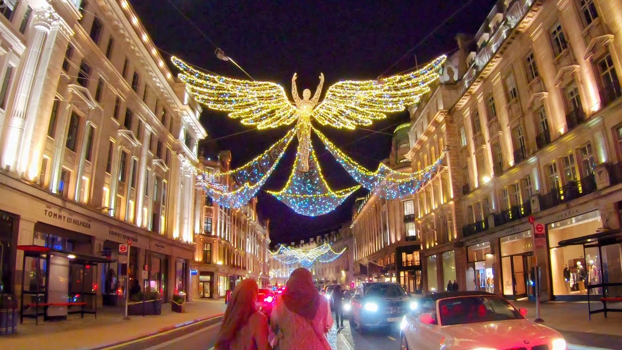 Walking Central London on Christmas Day 👼 Oxford Street & Regent Street