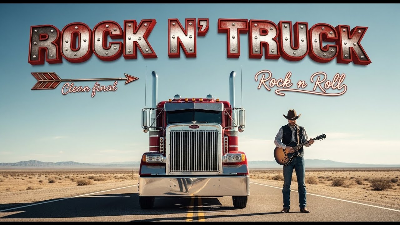 Rock N Truck – Movement Set to Guitar Strings – Country Rock for Open Horizons #RoadMusic