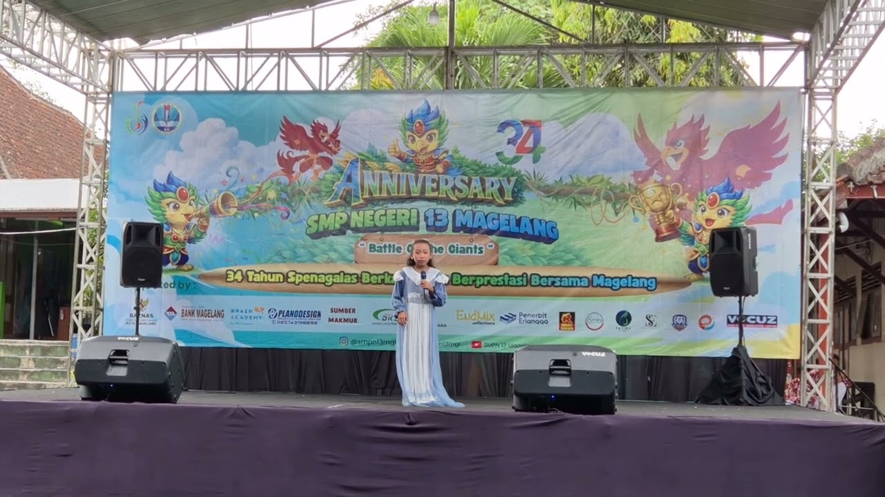 AYSKA TARAKA | LOMBA MENYANYI | ANNIVERSARY SMP N 13 MGL