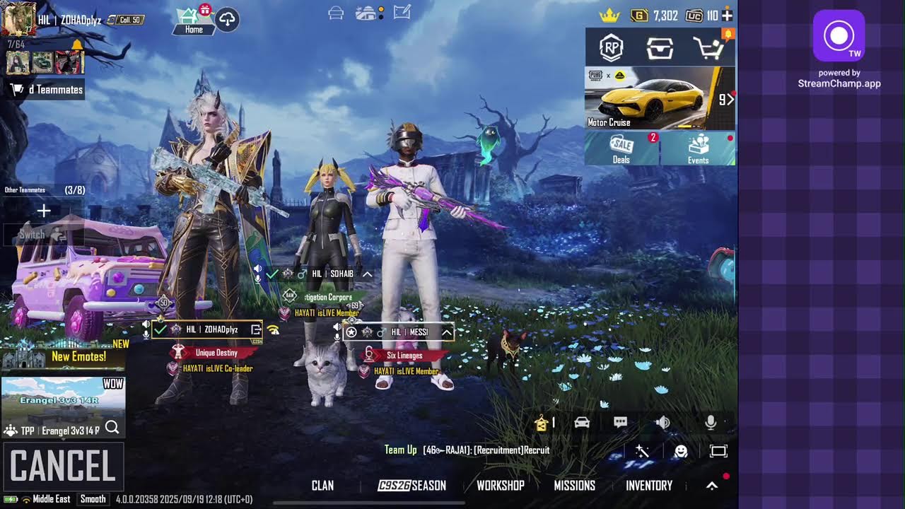 Playing Custom rooms | @Hayati is live