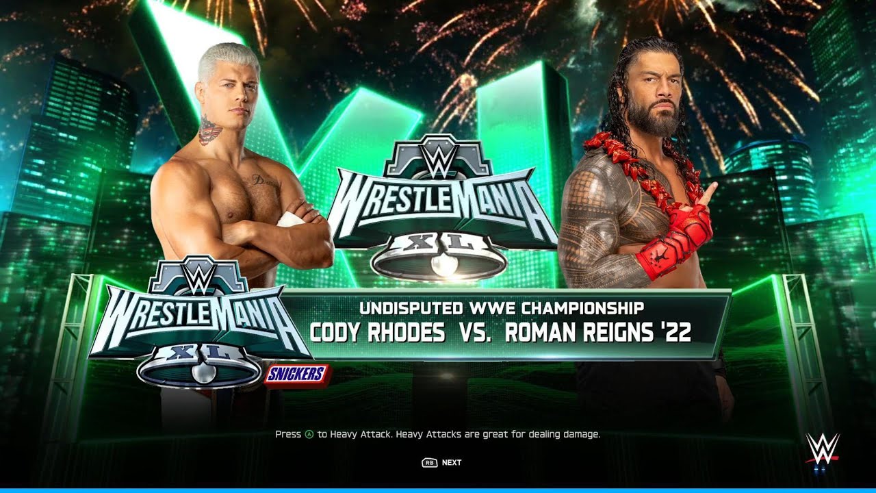 Cody Rhodes vs Roman Reigns – Bloodline Rules Match | WWE 2K25 Gameplay | EPIC BEGINNING of Leo Game