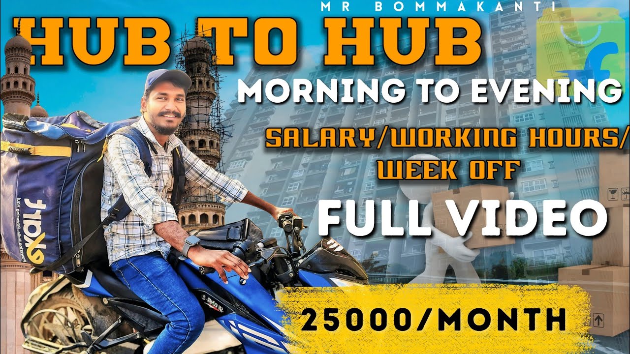 Flipkart delivery full video ||Flipkart delivery job ||Flipkart delivery job salary ||Mr Bommakanti
