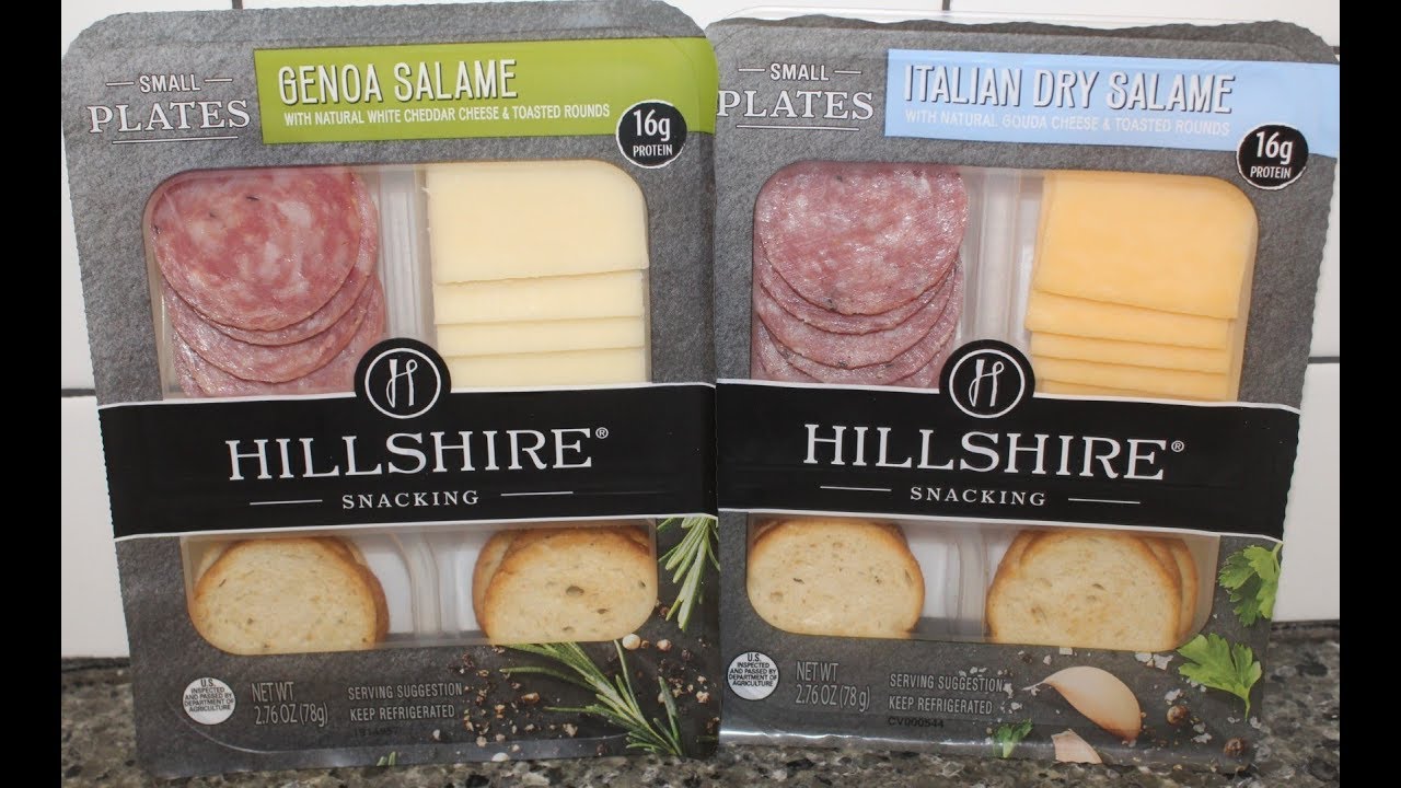Hillshire Snacking Small Plates: Genoa Salame & Italian Dry Salame Review