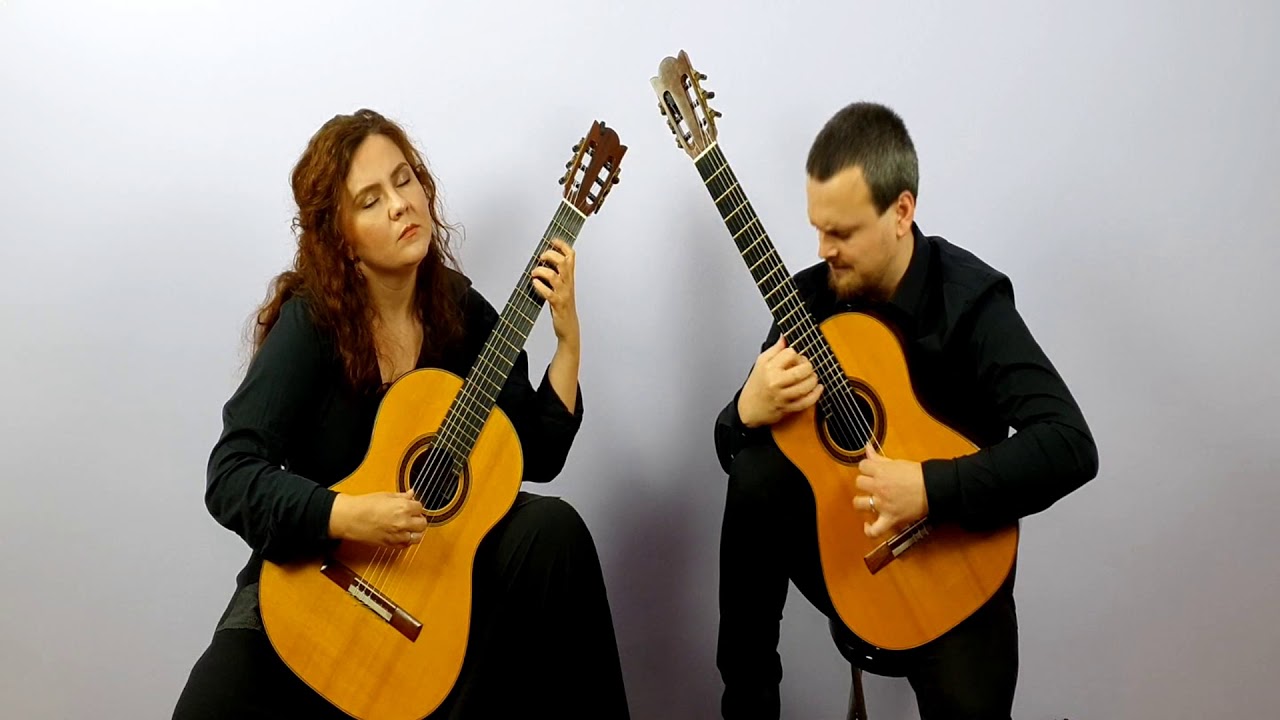 #DuoKitharsis Hora Staccato - Grigoraş Dinicu (1889-1949) #guitar #guitarduo #romanian #music #hora