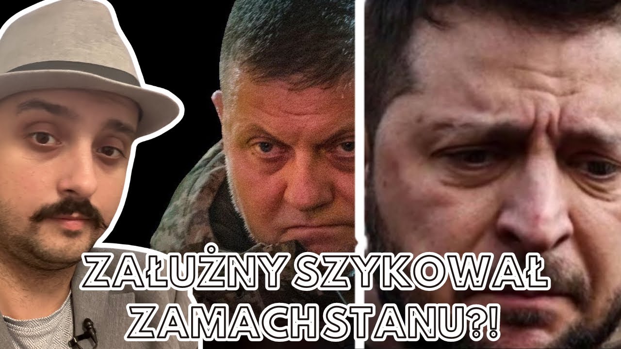 Zełeński vs Załużny - Wielki konflikt na Ukrainie