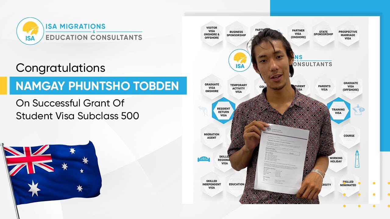 Congratulations 𝐍𝐚𝐦𝐠𝐚𝐲 𝐏𝐡𝐮𝐧𝐭𝐬𝐡𝐨 𝐓𝐨𝐛𝐝𝐞𝐧 on Successful Grant of Student Visa Subclass 500