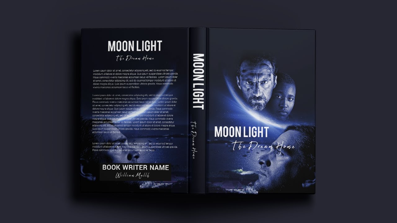 Professional Book Cover Design | Adobe Photoshop Tutorial